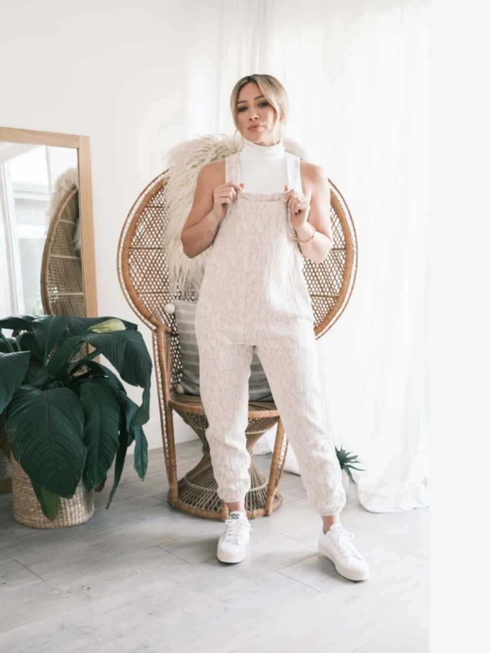 smash + tess jumpsuit hilary duff XXL